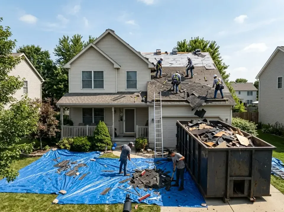 roof-replacement-debris-remova-004 — frequently asked questions, Cheapest Dumpster Rentals in Wheeler AFB, HI